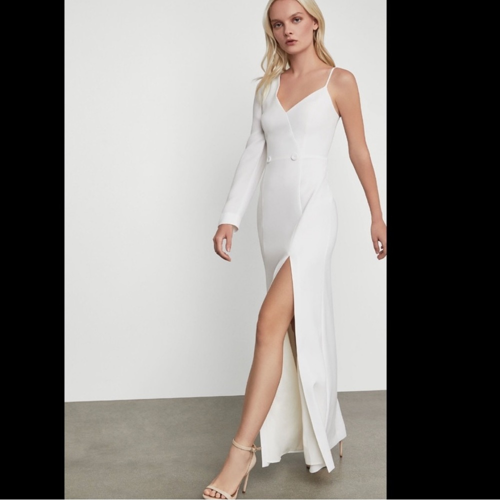 BCBG Maxazria white dress “Tuxedo”